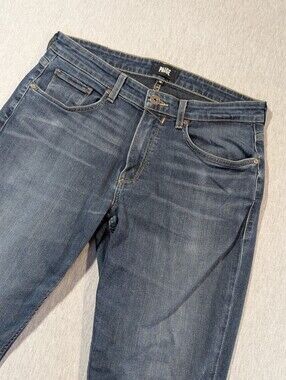 Paige Federal Slim Straight Jeans Men's 32 X 34 Blue
